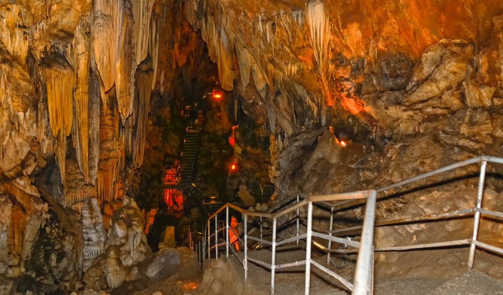 Underground at Dim Cave